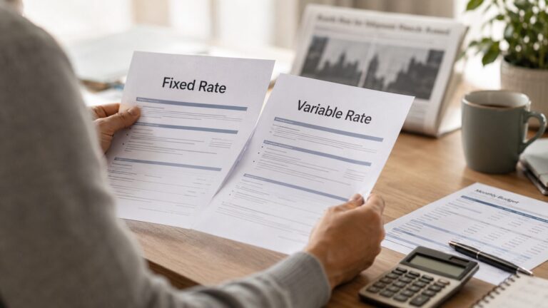 fixed vs variable interest rate comparison during economic uncertainty